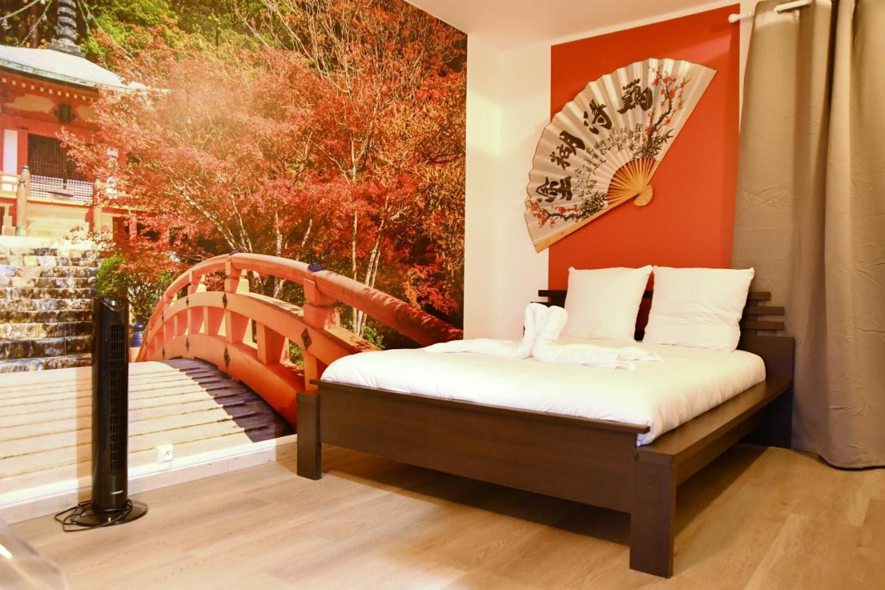F1 Entier Cosy Style Asiatique Montgeron, Proche Paris Exteriör bild
