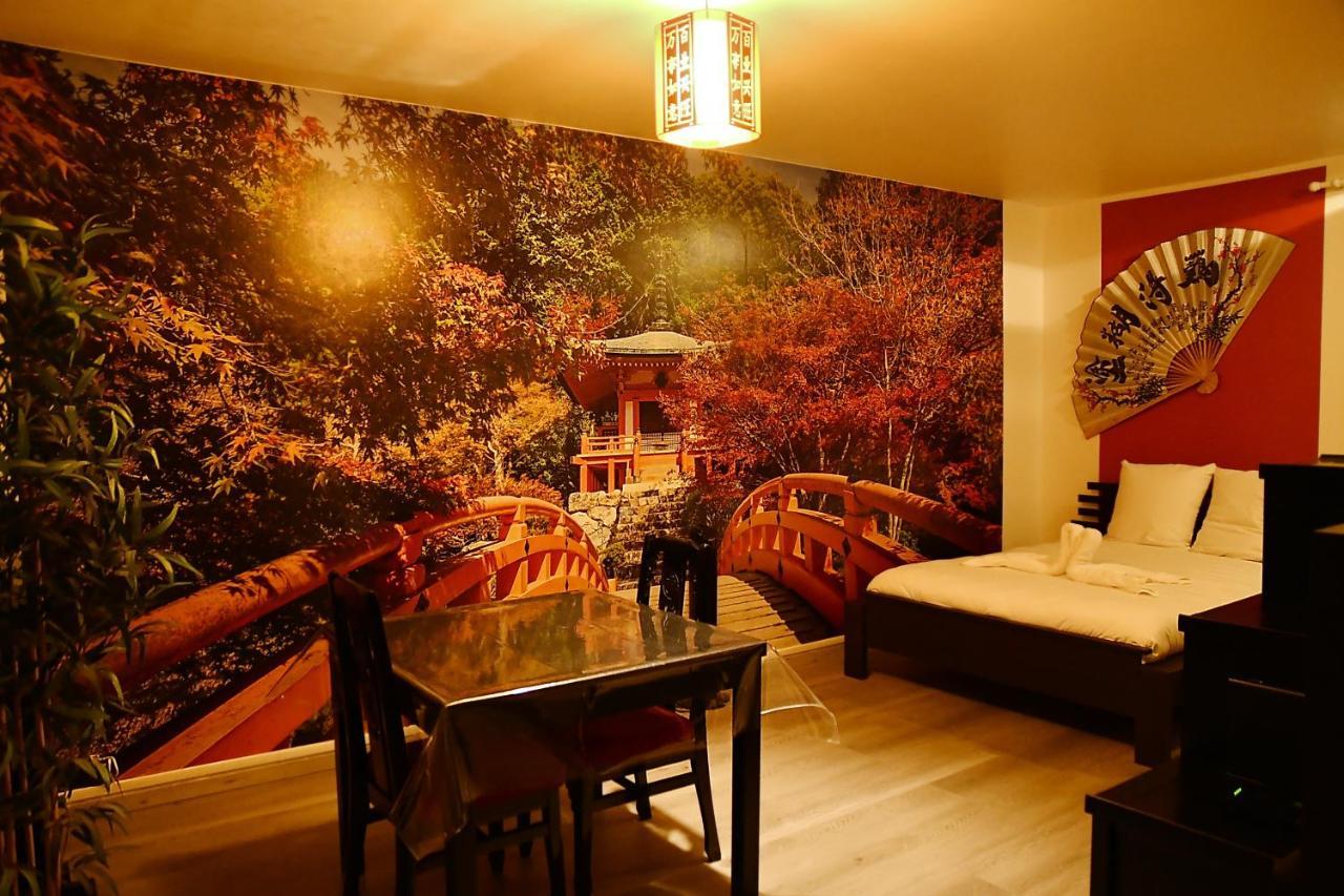 F1 Entier Cosy Style Asiatique Montgeron, Proche Paris Exteriör bild