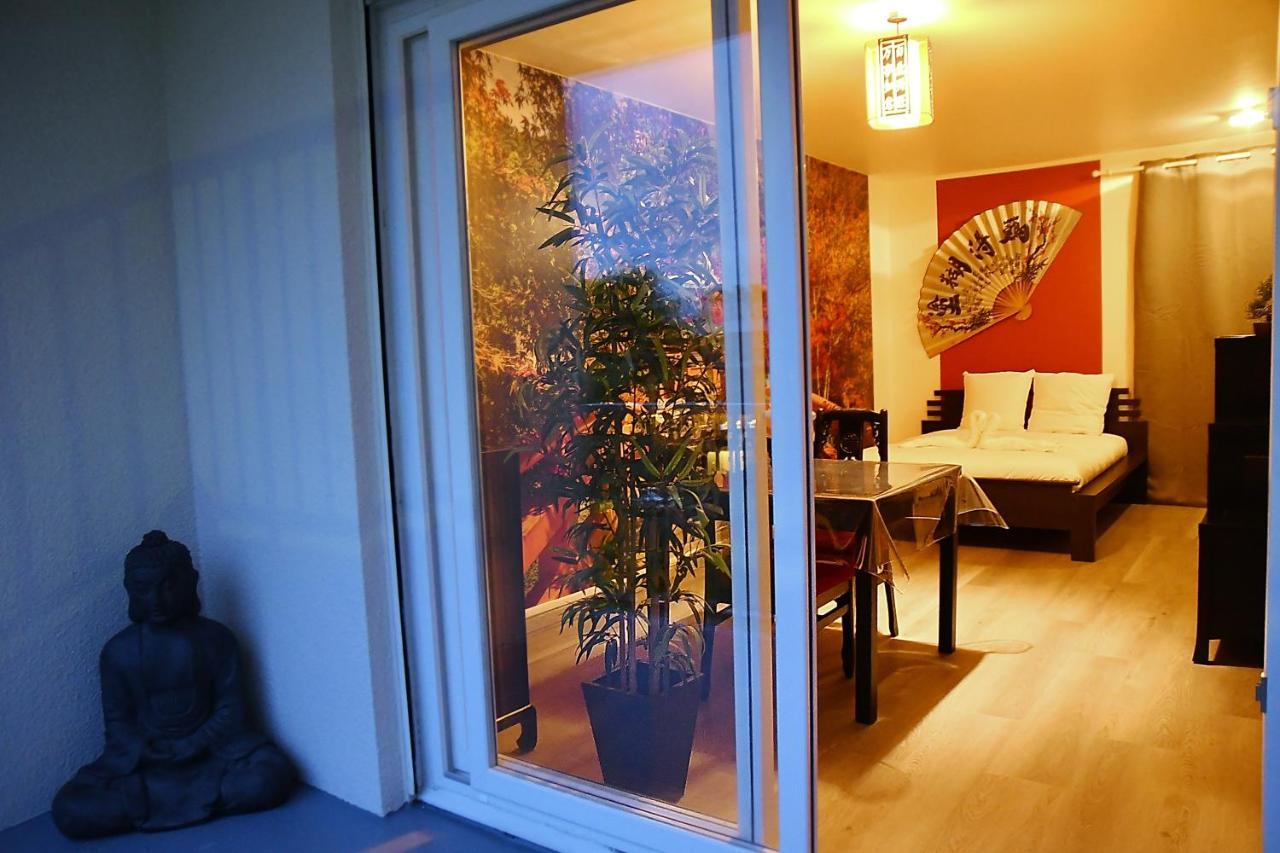F1 Entier Cosy Style Asiatique Montgeron, Proche Paris Exteriör bild